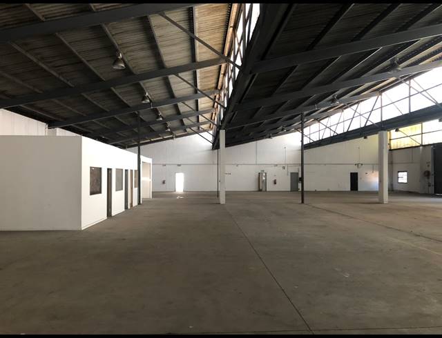 1,608M² WAREHOUSE TO LET IN AIRPORT INDUSTRIA